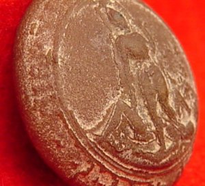 Virginia State Seal Coat Button - ON SALE